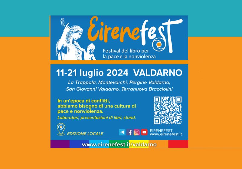 EIRENEFEST, FESTIVAL DEL LIBRO PER LA PACE E LA NONVIOLENZA.