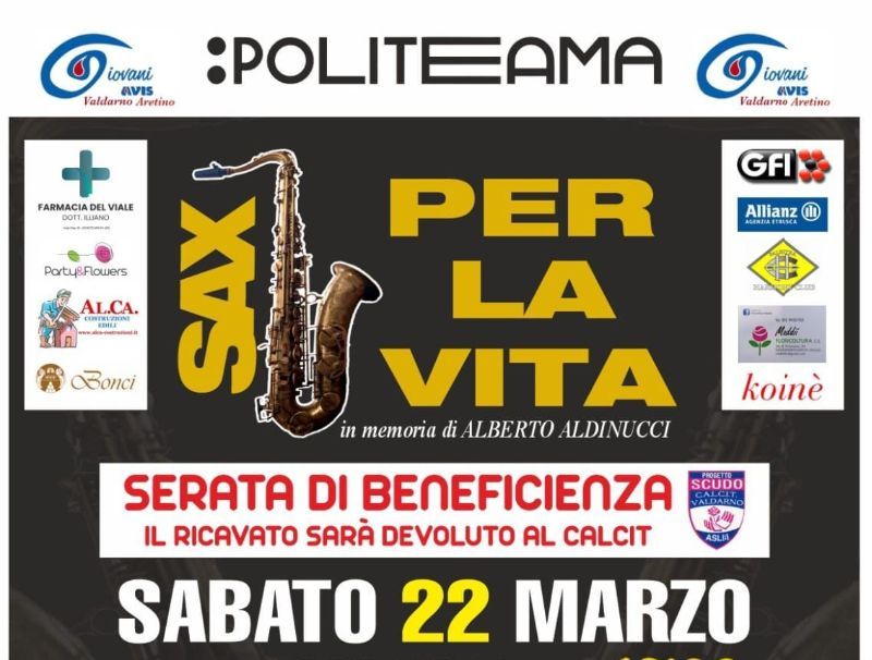 UN SAX PER LA VITA -2025