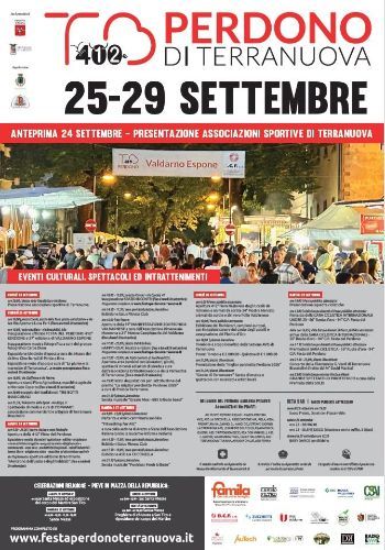 Perdono di Terranuova 2026: cinque giorni di festa tra tradizione, cultura, musica e sport