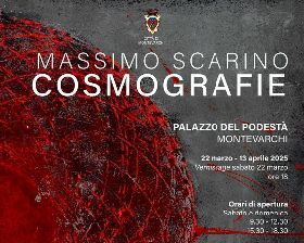 "Cosmografie" mostra personale dell'artista Massimo Scarino