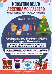 Accenzione dell'albero di Reggello e tradizionale mercatino 