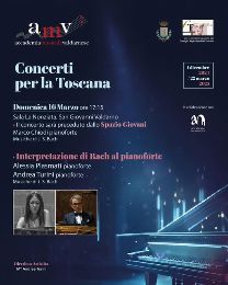 CONCERTI PER LA TOSCANA in collaborazione con l'Accademia Musicale Valdarnese 